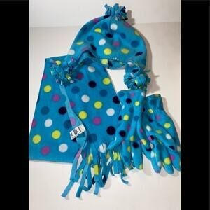 OLD NAVY GIRLS HAT GLOVES SCARF SIZE L/XL NWOT